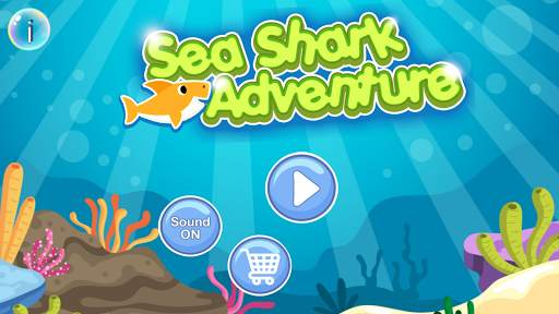Sea Shark Adventure Game [NO ADS] screenshot 1