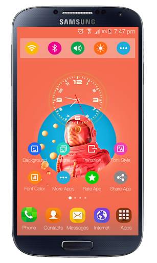 Theme Vivo V19 Launcher screenshot 2
