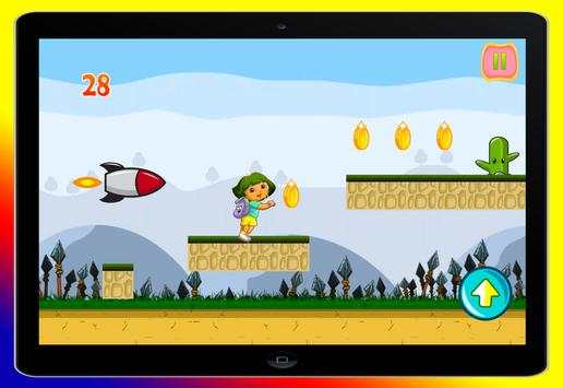 RUN DORA RUN - GIRLS GAME 2 screenshot 3