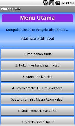 Pintar Kimia (Smart Chemistry) screenshot 2