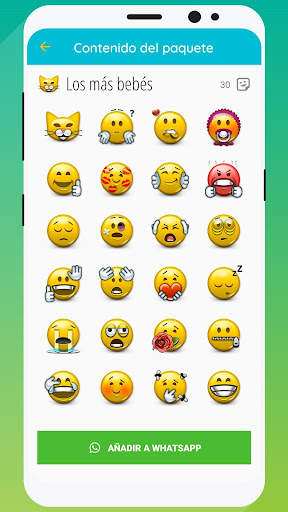 WeSmile Smileys. WASticker screenshot 6