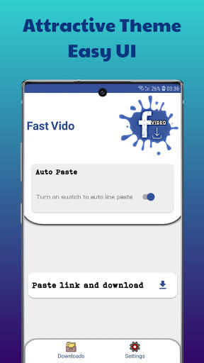 FastVideo Downloader - Down FastVid  for Facebook screenshot 1
