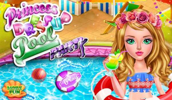 Princess Dressup Pool Party screenshot 9