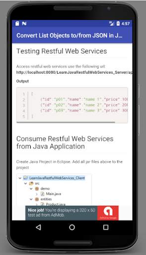 Learn Java Restful Web Services with Real Apps screenshot 8