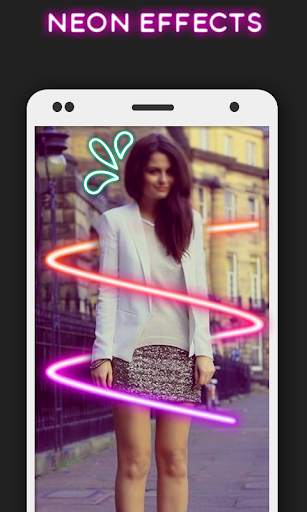 Neon Photo Editor 2020 screenshot 1