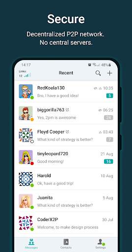 Utopia — Pribadong Messenger screenshot 2