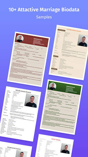 Marriage Biodata Maker - Biodata Templates screenshot 2