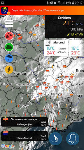 Infoclimat - live weather screenshot 1