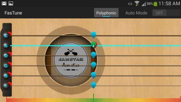 FASTUNE! Guitar Tuner FREE screenshot 2