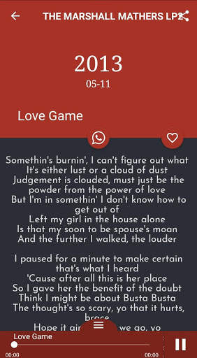 All Eminem Songs Lyrics screenshot 3