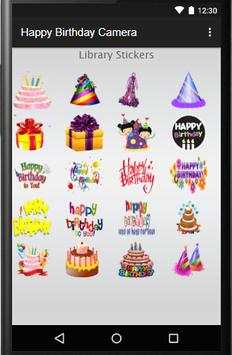 Happy Birthday Camera screenshot 3
