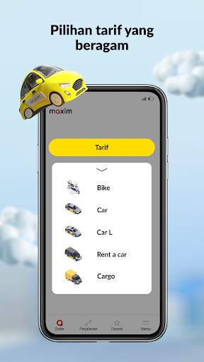 maxim - ojek, transportasi screenshot 3