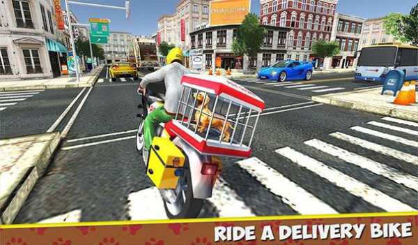 City Bike Rider: Pet Animal Transport Game screenshot 15