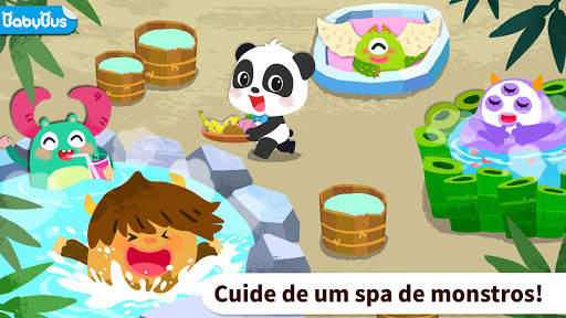 Spa de monstros do Bebê Panda screenshot 1