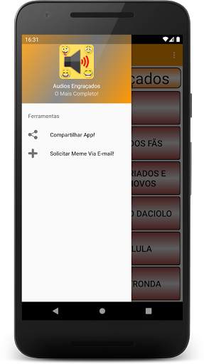 Áudios Engraçados - Sons Engraçados para WhatsApp screenshot 1