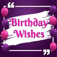 Happy Birthday Wishes & Greeting Cards Maker logo