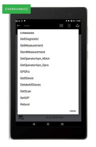 Sensoneo Sensor Configurator App screenshot 5
