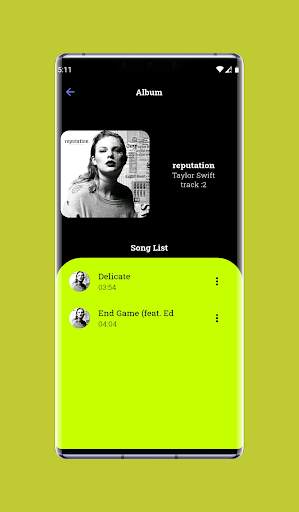 AYaT Player 🎧- A Beautiful Music Player 7 تصوير الشاشة