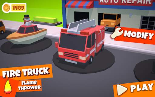 Tiny Road - Arcade cars with crazy powers स्क्रीनशॉट 13