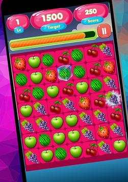Sweet Fruit Candy Game Free screenshot 5