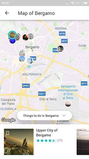 Bergamo Travel Guide in English with map screenshot 5