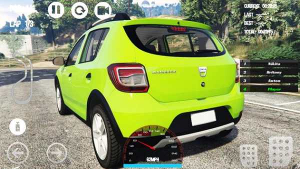 Car Racing Dacia Game screenshot 1