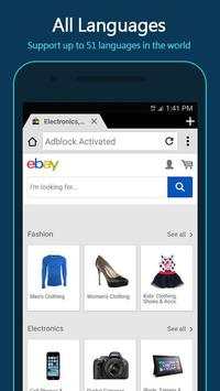 Adblocker Browser screenshot 3