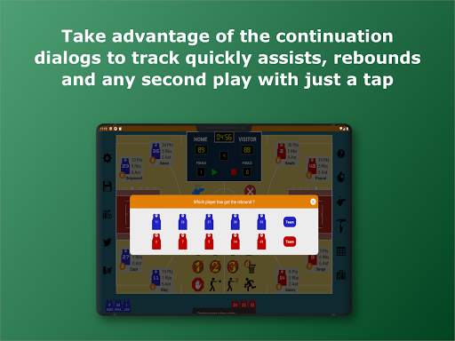 Basketball Stats Assistant - Basket stats keeper screenshot 13