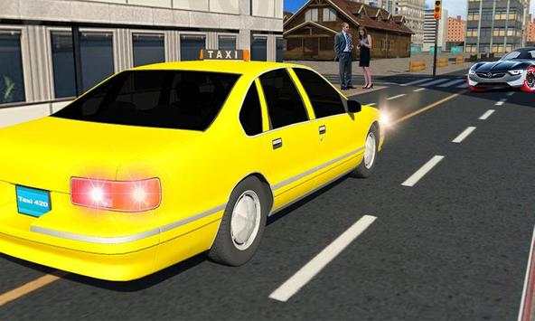 Crazy Taxi Driving Game screenshot 2