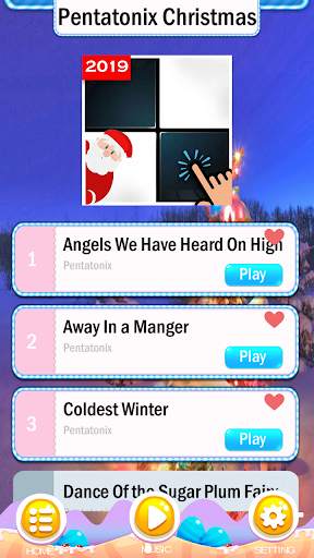 Christmast Song Magic : Piano Game Tiles 2019 screenshot 1