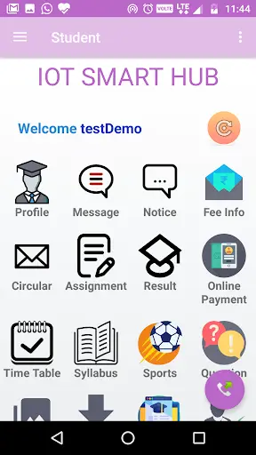 IOT Student स्क्रीनशॉट 1