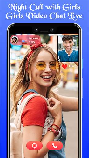 Night Call with Girls-Girls Video Chat Live screenshot 2