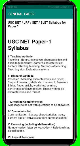 General Paper-I (UGC-NET) screenshot 5