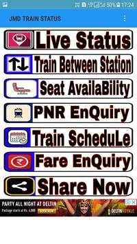 JMD TRAIN STATUS screenshot 1