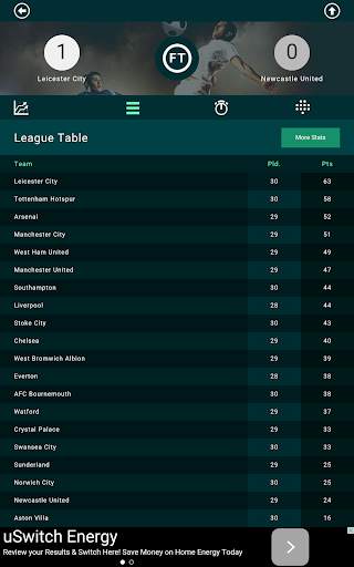 Football live scores & stats screenshot 16