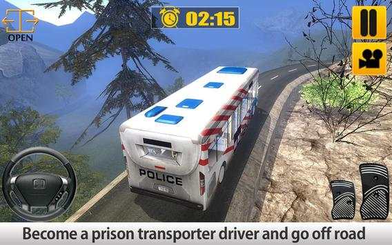 Police Bus Hill Climb Driver screenshot 3