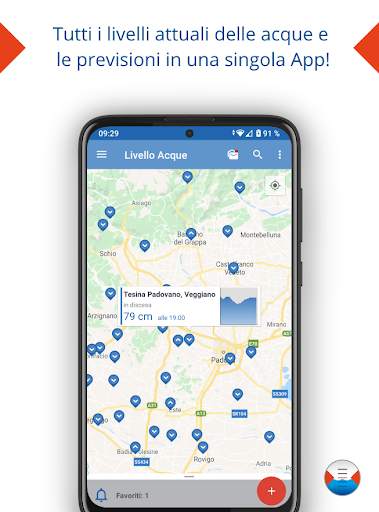 Livello Acque HydroSOS screenshot 1
