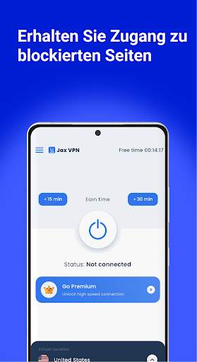 JAX VPN: einfach und schnell screenshot 1