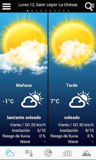 El tiempo en Suiza screenshot 1