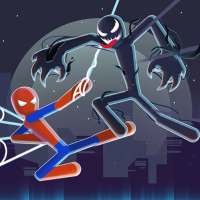 Stick Fight: Superhero logo