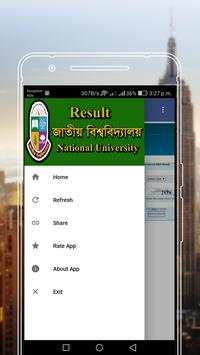 Nu Result 2018 - জাতীয় বিশ্ববিদ্যালয় রেজাল্ট screenshot 6