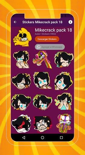 💎Stickers de Mikecrack y Los Compas para WhatsApp screenshot 7
