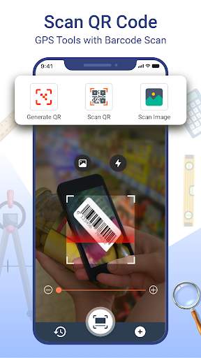 Smart Tools : Compass, GPS, QR screenshot 3