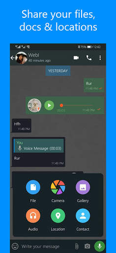 Baat Messenger screenshot 3