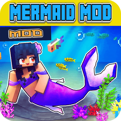 Mermaid Mod for MCPE أيقونة