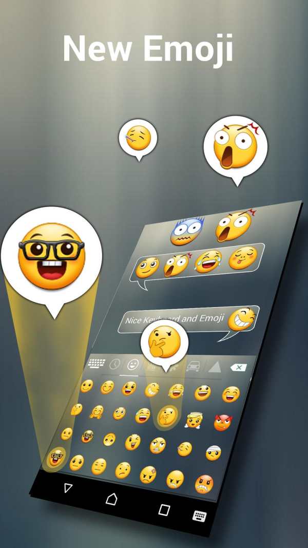 Sky Glow Keyboard 3 تصوير الشاشة