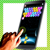 Juego de burbujas del espacio icon