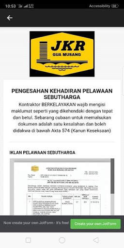 e-JKR Gua Musang screenshot 2