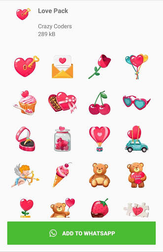 Love Stickers WA sticker Apps screenshot 4