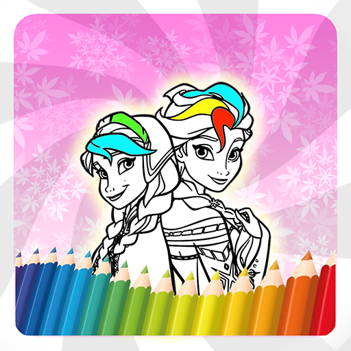 Princess Coloring, Princess Coloring Pages . icon